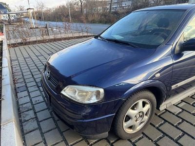 Gebraucht Opel Astra 101 PS (74 kW) 1999 Blau Limousine