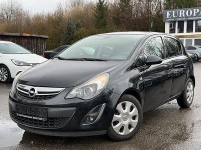 Gebraucht Opel Corsa 75 PS (55 kW) 2013 Schwarz Kleinwagen