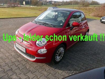 Gebraucht Fiat 500 Lounge 69 PS (50 kW) 2018 Rot Limousine