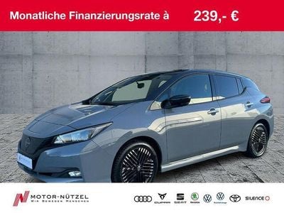 Gebraucht Nissan Leaf N-Connecta 110 kW (150 PS) 2023 Schwarz Kleinwagen