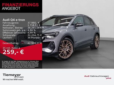 Gebraucht Audi Q4 e-tron S-Line 219 kW (299 PS) 2022 Grau SUV