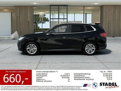 Saphirschwarz metallic Neu 2025 BMW X3 Comfort Edition SUV | 55.799 €