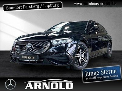 Gebraucht Mercedes E300 AMG line 313 PS (230 kW) 2024 Obsidianschwarz Kombi