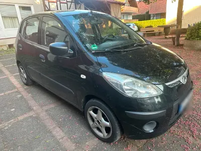Gebraucht Hyundai i10 69 PS (50 kW) 2007 Schwarz Kleinwagen