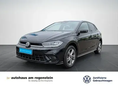 Gebraucht VW Polo R-line 95 PS (69 kW) 2022 Deep black perleffekt Kleinwagen