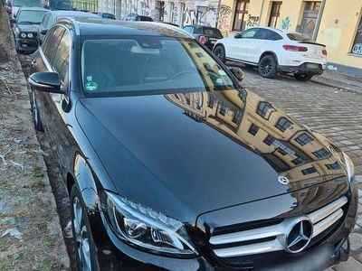 Usata Mercedes C350e 157 CV (115 kW) 2019 Nero Station wagon