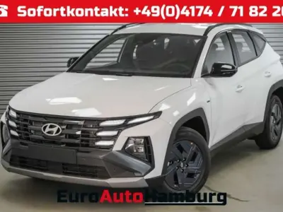 Neu Hyundai Tucson Blackline 238 PS (175 kW) 2026 Atlas white metallic () SUV