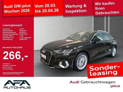 Gebraucht Audi A3 Advanced Plus 150 PS (110 kW) 2024 Schwarz Limousine