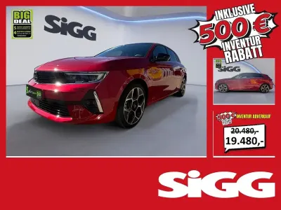 Gebraucht Opel Astra Ultimate 131 PS (96 kW) 2022 Chili rot (metallic) Kleinwagen