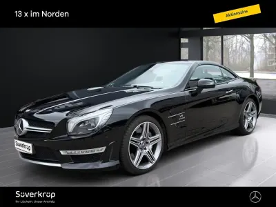 Gebraucht Mercedes SL63 AMG AMG 537 PS (394 kW) 2012 Schwarz Cabrio
