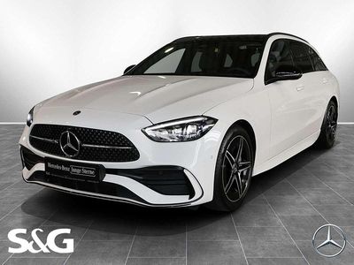 Unilack polarweiß Gebraucht 2025 Mercedes C180 AMG Kombi | 41.480 € (Etwas zu teuer)