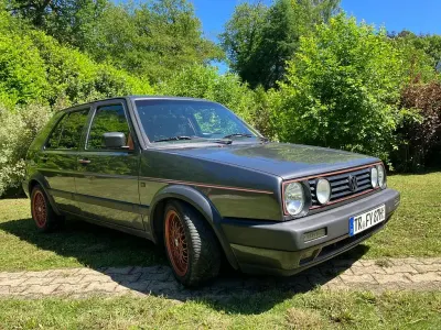 Gebraucht VW Golf II GTD 80 PS (58 kW) 1990 Grau Kleinwagen