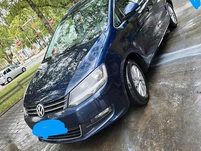 Gebraucht VW Sharan 140 PS (102 kW) 2010 Blau Van / Kleinbus