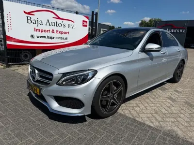 Gebraucht Mercedes C180 AMG 116 PS (85 kW) 2019 Silber Limousine