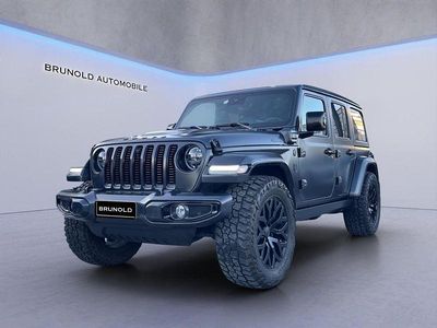 Gebraucht Jeep Wrangler Sahara 381 PS (280 kW) 2022 Schwarz SUV