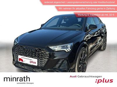 Gebraucht Audi Q3 Sportback S-Line 150 PS (110 kW) 2022 Schwarz SUV
