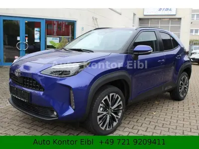 Neu Toyota Yaris Elegant 131 PS (96 kW) 2026 Blau Kleinwagen