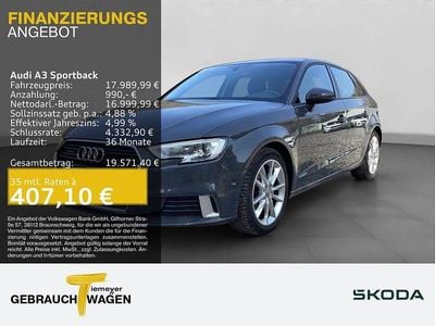 Gebraucht Audi A3 Business 190 PS (139 kW) 2018 Grau Limousine