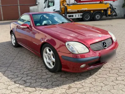 Gebraucht Mercedes SLK200 163 PS (119 kW) 2001 Rot Cabrio