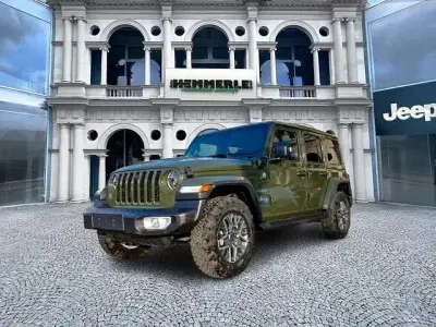 Usata Jeep Wrangler Unlimited Sahara 381 CV (280 kW) 2022 Bianco SUV