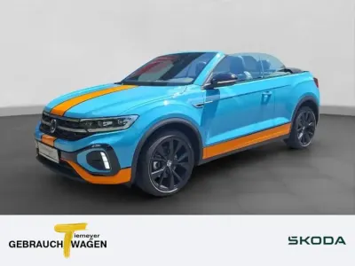 Gebraucht VW T-Roc Cabriolet R-line 150 PS (110 kW) 2024 Blau Cabrio