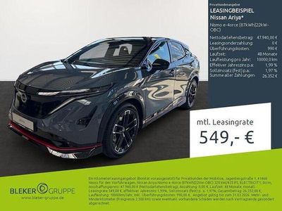 Gebraucht Nissan Ariya Nismo 319 kW (435 PS) 2025 Stealth grey/pearl b SUV