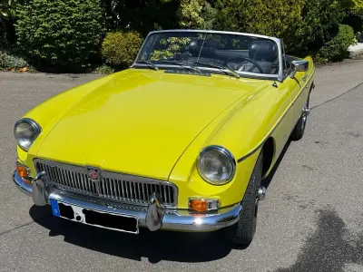 Gebraucht MG B 95 PS (69 kW) 1976 Gelb Cabrio