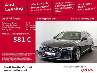 Gebraucht Audi A6 Design 265 PS (194 kW) 2024 Mythosschwarz metallic Kombi