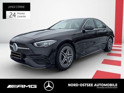 Gebraucht Mercedes C300 AMG 258 PS (189 kW) 2025 Metalliclack obsidianschwarz m Limousine