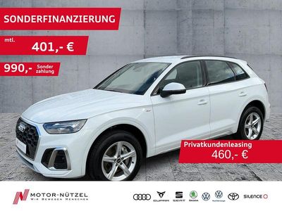 Gebraucht Audi Q5 S-Line 204 PS (150 kW) 2023 Gletscherweiß metallic SUV