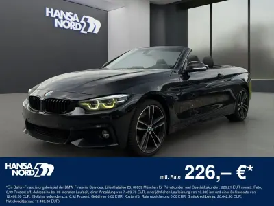 Gebraucht BMW 435 Shadowline 313 PS (230 kW) 2019 Schwarz / saphirschwarz (metallic) Cabrio