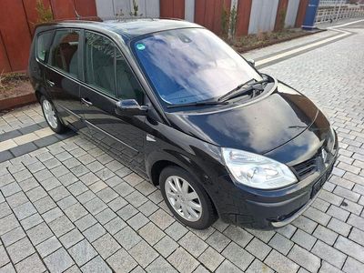 Gebraucht Renault Grand Scénic II 131 PS (96 kW) 2008 Schwarz Van / Kleinbus