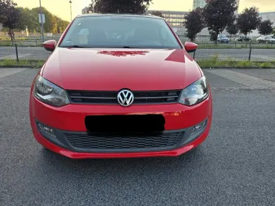 Gebraucht VW Polo 60 PS (44 kW) 2010 Rot Kleinwagen