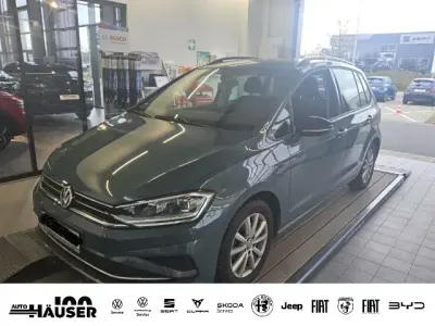 Second-hand VW Golf Sportsvan IQ Drive 131 CP (96 kW) 2019 Albastru Monovolum