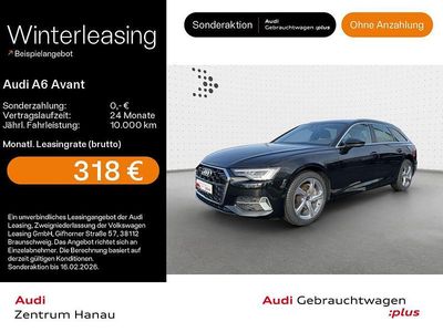 Mythosschwarz metallic Gebraucht 2025 Audi A6 Advanced Kombi | 48.439 € (Fairer Preis)