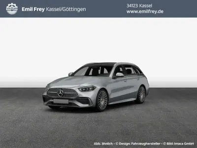 Gebraucht Mercedes C220 AMG 200 PS (147 kW) 2022 Hightechsilber metallic Kombi