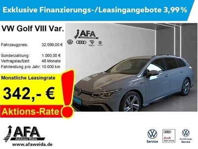 gebraucht VW Golf VIII Var. 1,5 eTSI R-Line DSG Navi*LED*ACC