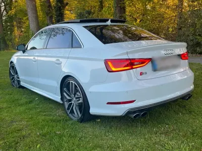 Usata Audi S3 Comfort 300 CV (220 kW) 2016 Bianco Berlina