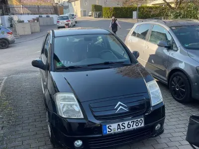 Brugt Citroën C2 Comfort 73 HK (53 kW) 2007 Sort Hatchback