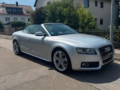 Gebraucht Audi A5 Cabriolet S-Line 211 PS (155 kW) 2011 Silber Cabrio
