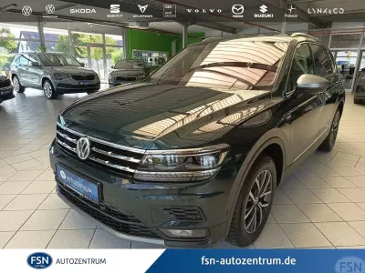 Gebraucht VW Tiguan Allspace Comfortline 150 PS (110 kW) 2017 Grün SUV