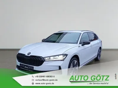Neu Skoda Superb SportLine 265 PS (194 kW) 2026 Weiß Kombi
