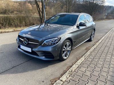 gebraucht Mercedes C220 T d | Garantie | AMG-Line | Kamera | LED