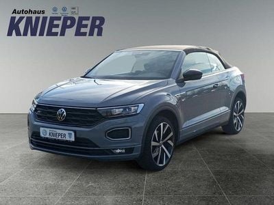 Usata VW T-Roc Cabriolet R-line 150 CV (110 kW) 2021 Grigio Cabrio