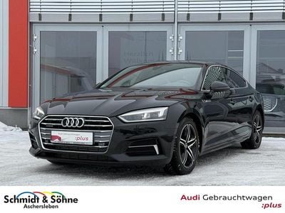 Schwarz metallic Gebraucht 2018 Audi A5 Sportback S-Line Kleinwagen | 27.920 € (Etwas zu teuer)