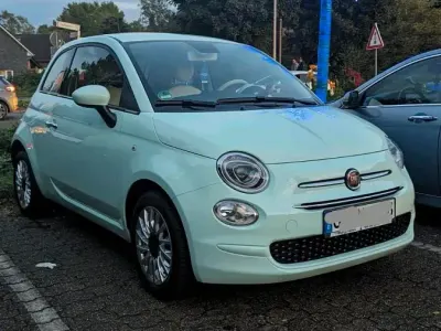 Używany Fiat 500 Lounge 69 KM (50 kW) 2020 Niebieski Hatchback