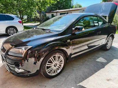 Gebraucht Ford Focus Cabriolet Titanium 145 PS (106 kW) 2008 Schwarz Cabrio