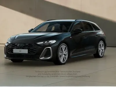 Gebraucht Audi A5 Edition .1 204 PS (150 kW) 2025 Mythosschwarz metallic Kombi
