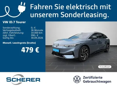 Gebraucht VW ID.7 Pro 210 kW (286 PS) 2025 Stonewashed blue metallic (metallic) Kombi