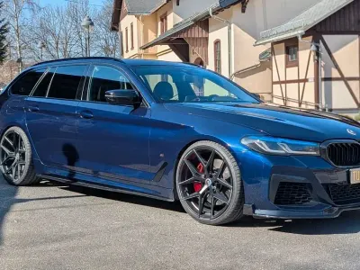 Gebraucht BMW 540 Performance 333 PS (244 kW) 2020 Blau Kombi